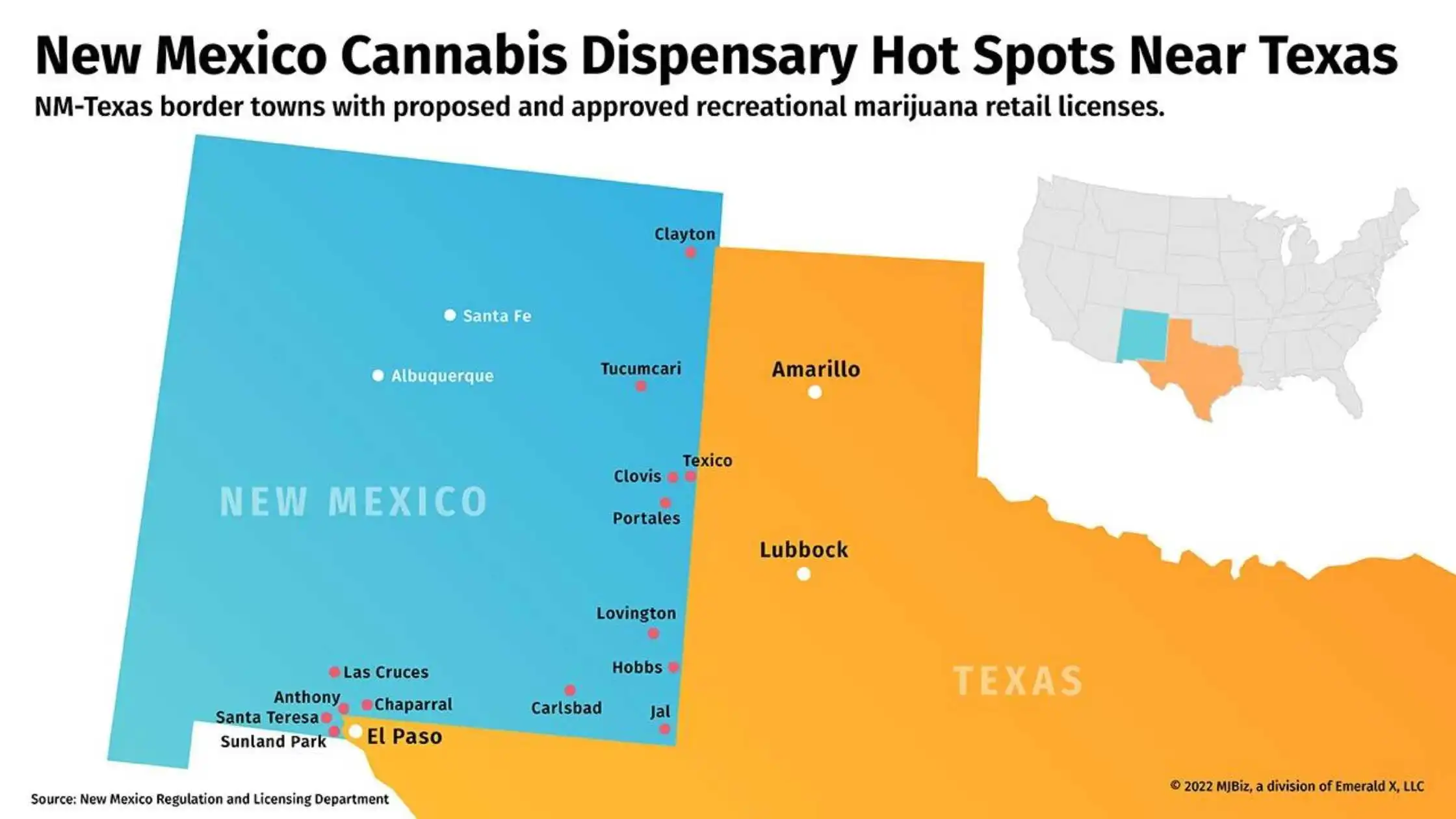 New Mexico Cannabis Firms Ready to Texan Shopping Spree as Adult-Use Sales Launch