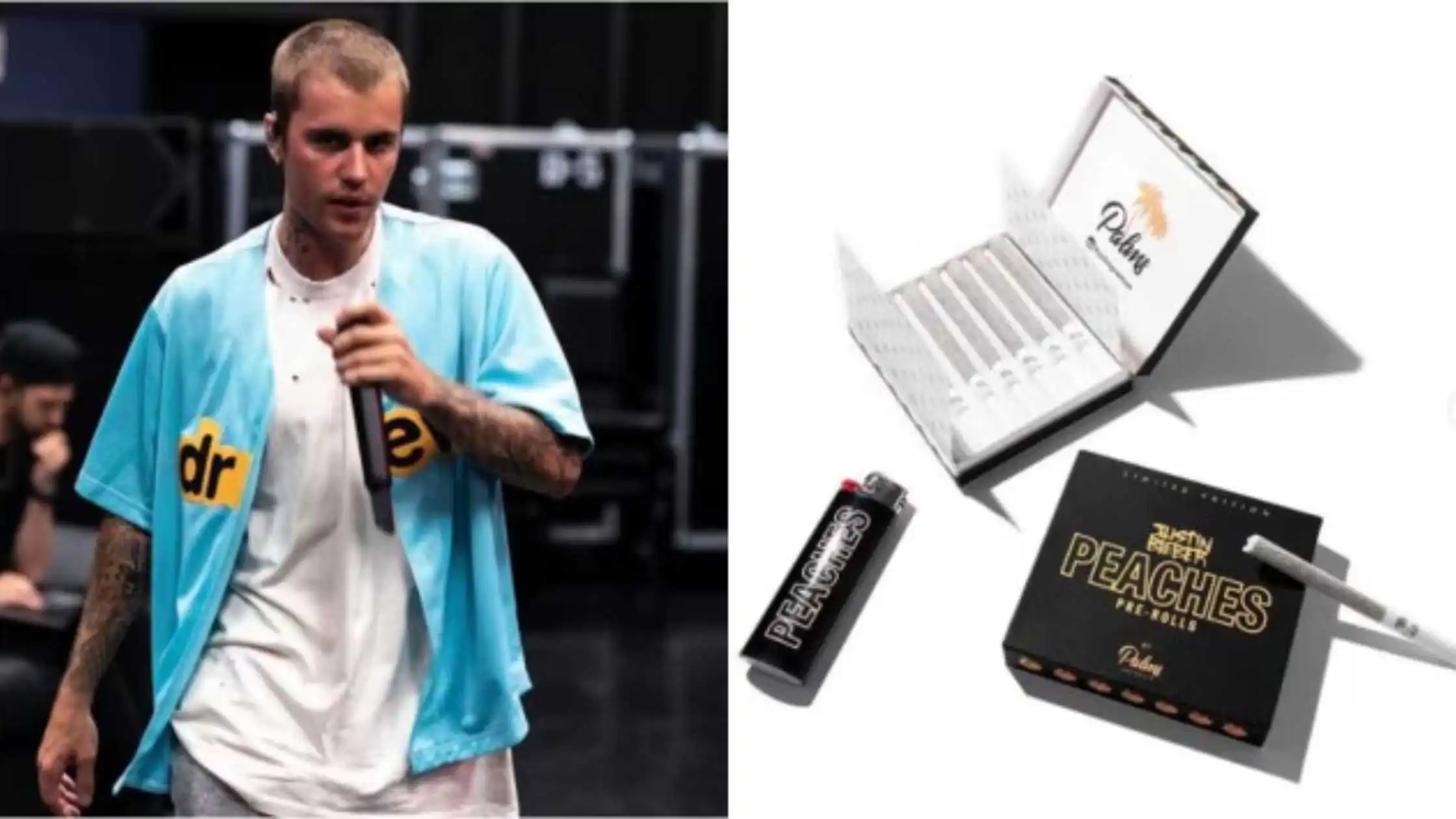 To celebrate Peaches Justin Bieber ventures into the cannabis business